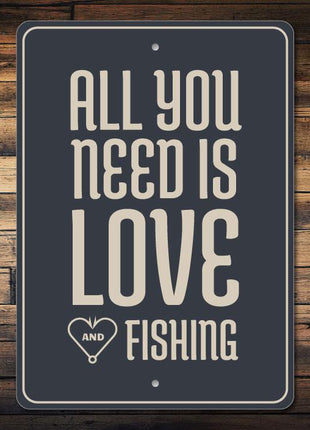 Fishing Lover Sign