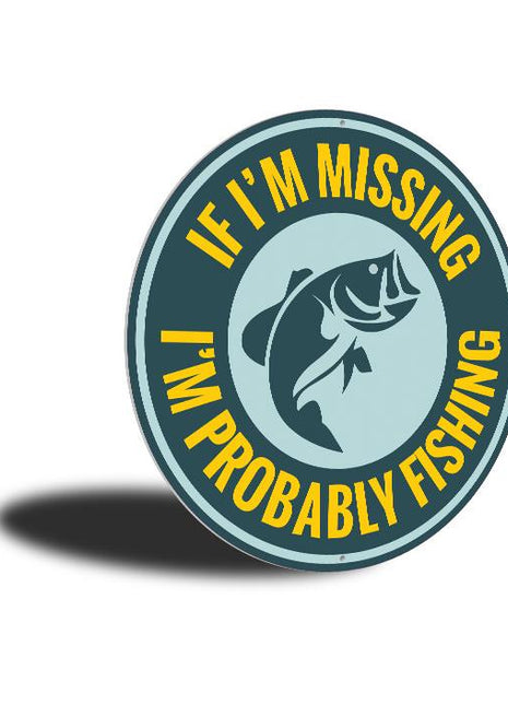 Probably Fishing Sign