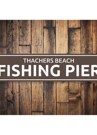 Fishing Pier Sign