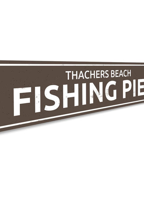Fishing Pier Sign