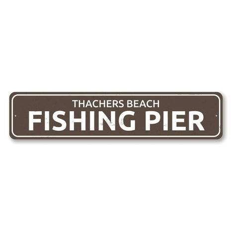 Fishing Pier Sign