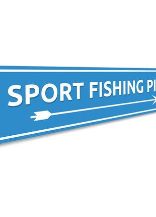 Sport Fishing Pier Sign