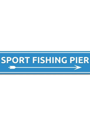 Sport Fishing Pier Sign