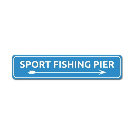 Sport Fishing Pier Sign