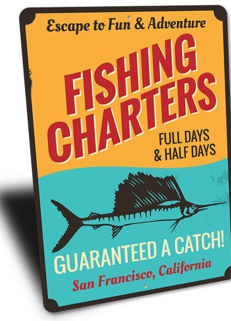 Fishing Charters Sign