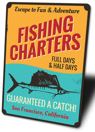 Fishing Charters Sign