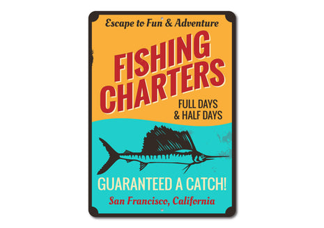 Fishing Charters Sign