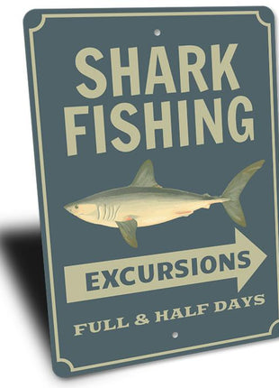 Shark Fishing Sign