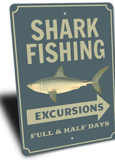 Shark Fishing Sign