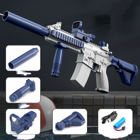 Summer Fully Automatic Electric Water Gun Rechargeable Long-Range