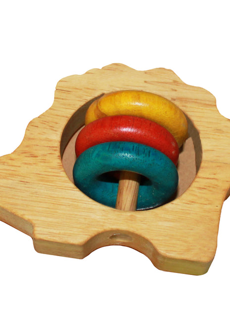 QToys Australia (USA) ECHIDNA RATTLE