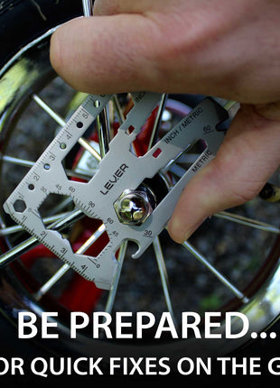 Toolcard Pro - 40 in 1 Credit Card Sized Multitool and Money Clip