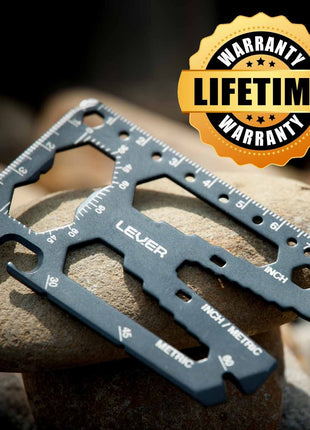 Toolcard Pro - 40 in 1 Credit Card Sized Multitool and Money Clip