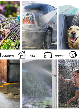 4X Stronger Deluxe Expandable Flexible Garden Hose Water Hose 25, 50,
