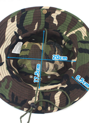 Boonie Bucket Hats Outdoor Fishing Hunting Wide Brim Mesh Camo Safari