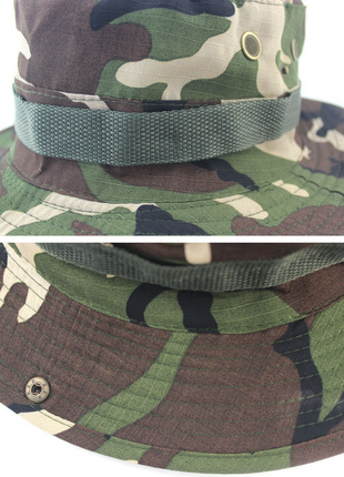 Boonie Bucket Hats Outdoor Fishing Hunting Wide Brim Mesh Camo Safari