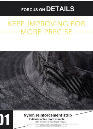 Boonie Bucket Hats Outdoor Fishing Hunting Wide Brim Mesh Camo Safari