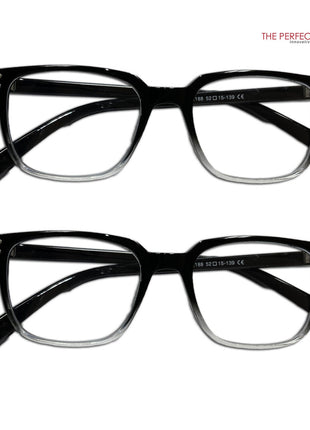 2 PK Unisex Blue Light Blocking Reading Glasses Computer Readers For