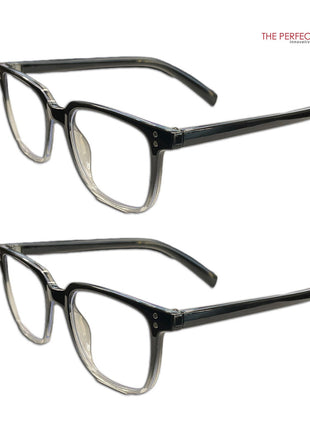 2 PK Unisex Blue Light Blocking Reading Glasses Computer Readers For