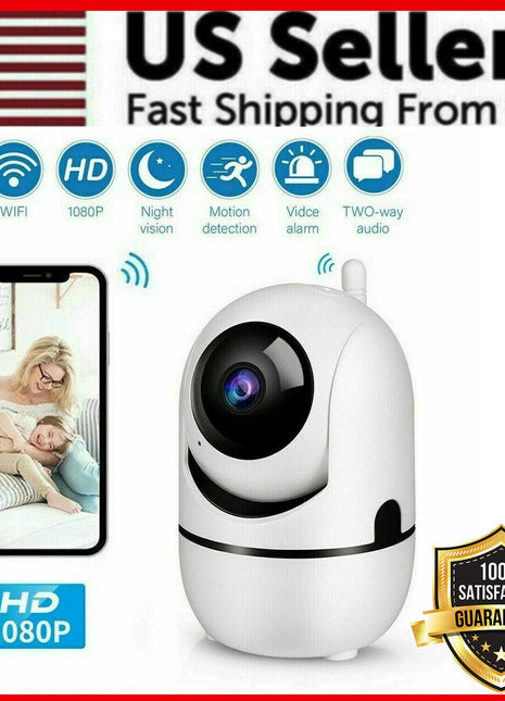 1080P WiFi Wireless Indoor Home Security Camera Night Vision Baby Pet
