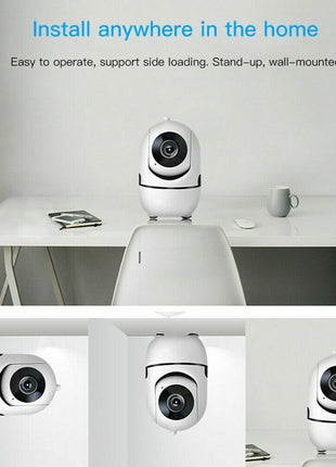 1080P WiFi Wireless Indoor Home Security Camera Night Vision Baby Pet