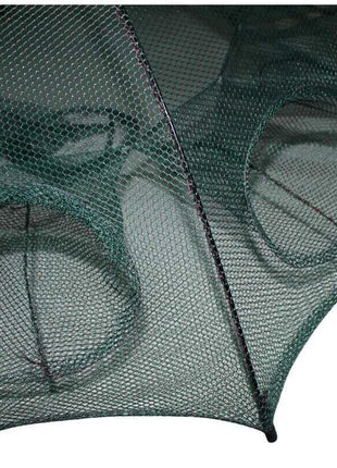 Fishing Bait Trap Crab Net Crawdad Shrimp Cast Dip Cage Fish Minnow