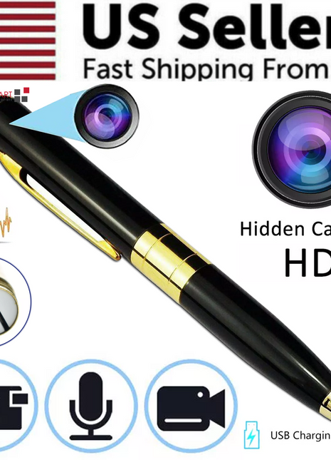 Pen Camera Cam Mini Hidden Pocket Audio Video Recorder DVR Security