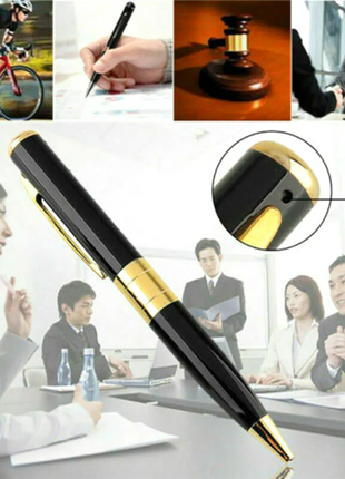 Pen Camera Cam Mini Hidden Pocket Audio Video Recorder DVR Security