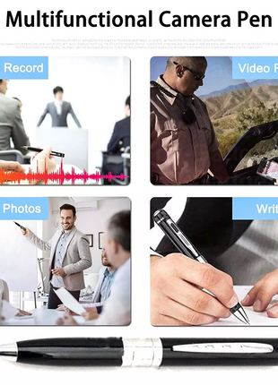 Pen Camera Cam Mini Hidden Pocket Audio Video Recorder DVR Security