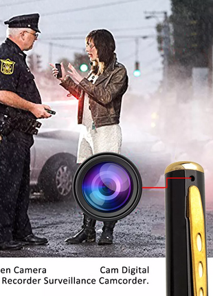 Pen Camera Cam Mini Hidden Pocket Audio Video Recorder DVR Security