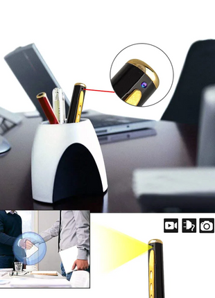 Pen Camera Cam Mini Hidden Pocket Audio Video Recorder DVR Security