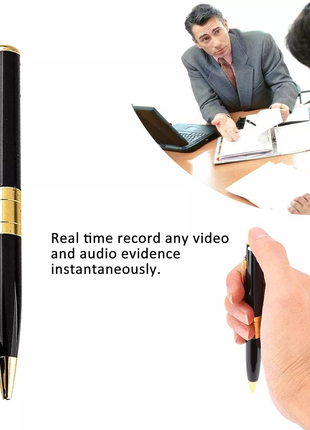 Pen Camera Cam Mini Hidden Pocket Audio Video Recorder DVR Security
