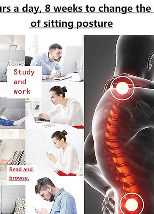 Adjustable Posture Corrector Low Back Support Shoulder Brace Belt For