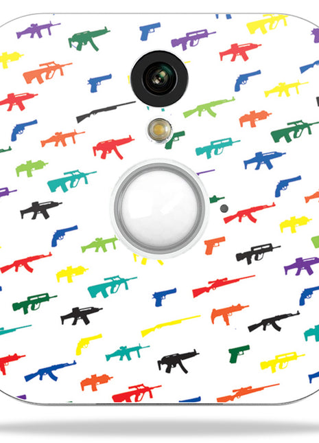 MightySkins BLHOSE-Fun Guns Skin Decal Wrap for Blink Home Security Ca