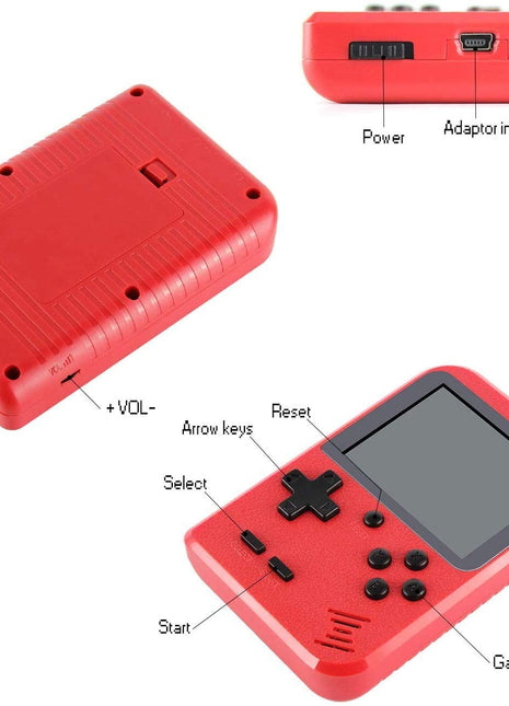 Portable Game Pad With 400 Games Included + Additional Player