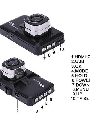 Black Box Dash Cam 1080P G-Sensor Looping Car Camera