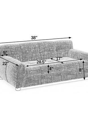 Soft and comfortable pet sofa with backrest and armrests, suitable for
