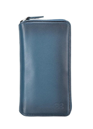 Apple iPhone 14 Series Detachable and Zipper Leather Wallet Case - PMW