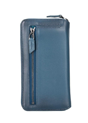 Apple iPhone 14 Series Detachable and Zipper Leather Wallet Case - PMW