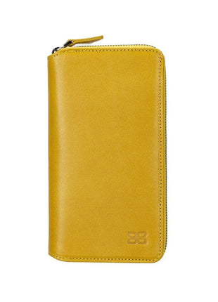 Apple iPhone 14 Series Detachable and Zipper Leather Wallet Case - PMW