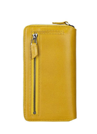 Apple iPhone 14 Series Detachable and Zipper Leather Wallet Case - PMW