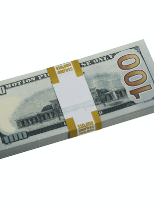 Make It Rain $10,000 Stacks With Money Gun - Full Print