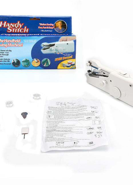 Portable Handheld Sewing Machine with Accessories