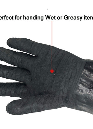 14"  Oven Gloves Smoke Resistant BBQ Grill Gloves Fire Resistant