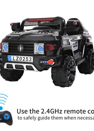 Off-Road Police Car Double Drive With 2.4G Remote Control