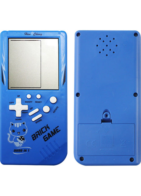 Retro Childhood Tetris Handheld Game Player Yellow