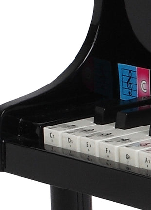 Wooden Toys 30-key Children's Wooden Piano with Music Stand