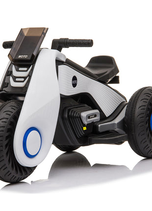 Children's Electric Motorcycle 3 Wheels Double Drive
