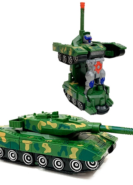 Electric Deformation Combat Tank Toys For Kids