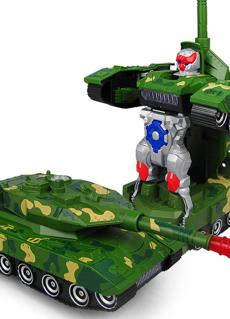 Electric Deformation Combat Tank Toys For Kids